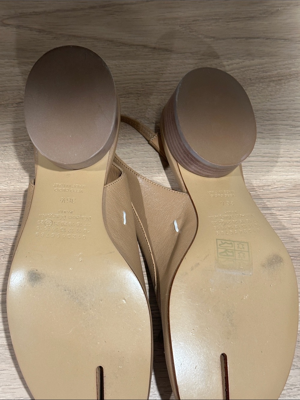margiela slingback kitten heel - Picture 4 of 7